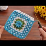 Wow!! Super beautiful motif crochet knitting model ✔ Bu motife bayıldım tığ işi örgü motif anlatımı.